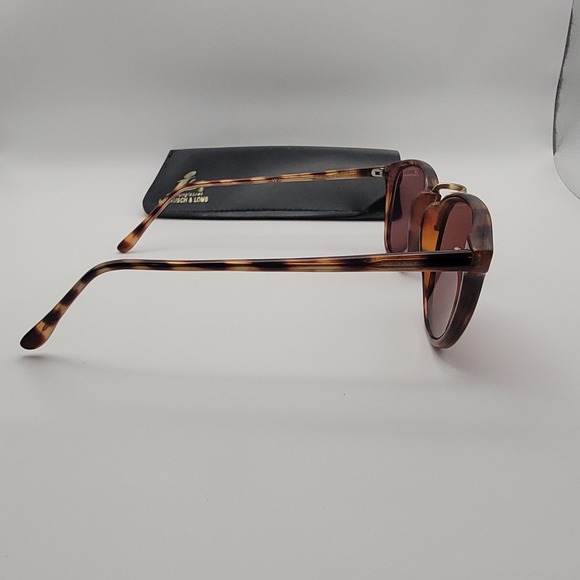 Bausch & Lomb Tortoiseshell Sunglasses Frames Only Womens W1549 w Case‎ - Picture 7 of 14